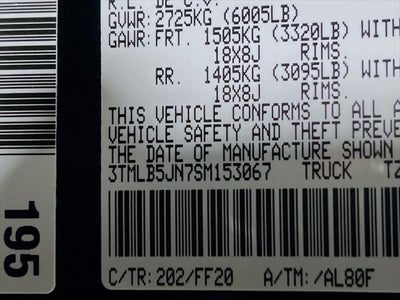 2025 Toyota Tacoma SR5