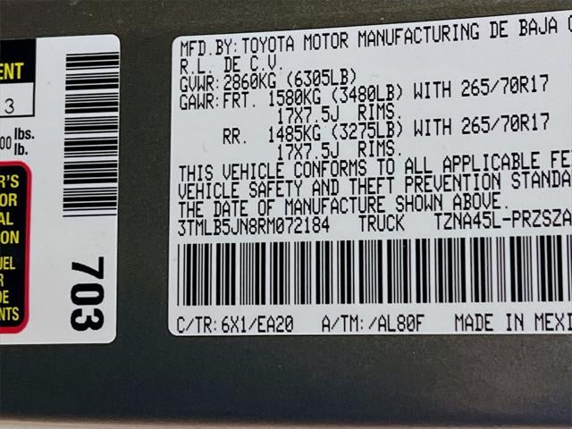 2024 Toyota Tacoma TRD Off-Road