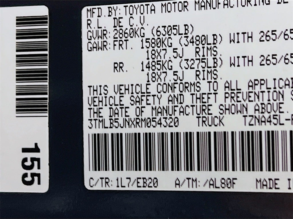 2024 Toyota Tacoma Limited