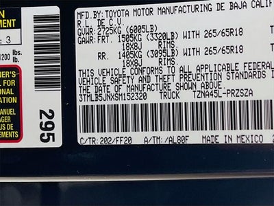 2025 Toyota Tacoma SR5