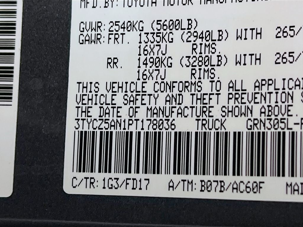 2023 Toyota Tacoma TRD Off-Road V6