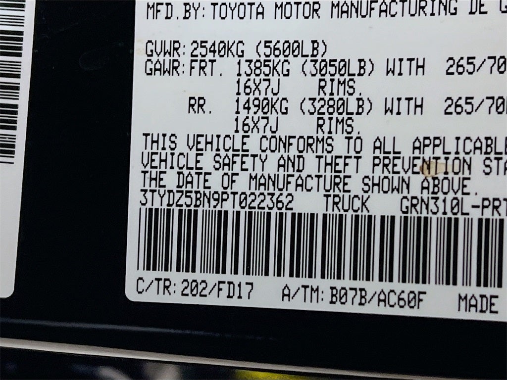 2023 Toyota Tacoma TRD Off-Road V6