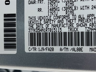 2024 Toyota Tacoma SR