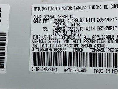 2024 Toyota Tacoma TRD Off-Road