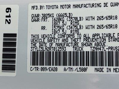 2024 Toyota Tacoma Hybrid TRD Sport