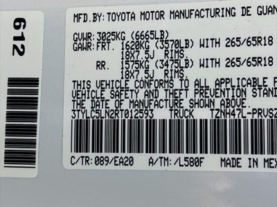 2024 Toyota Tacoma Hybrid TRD Sport