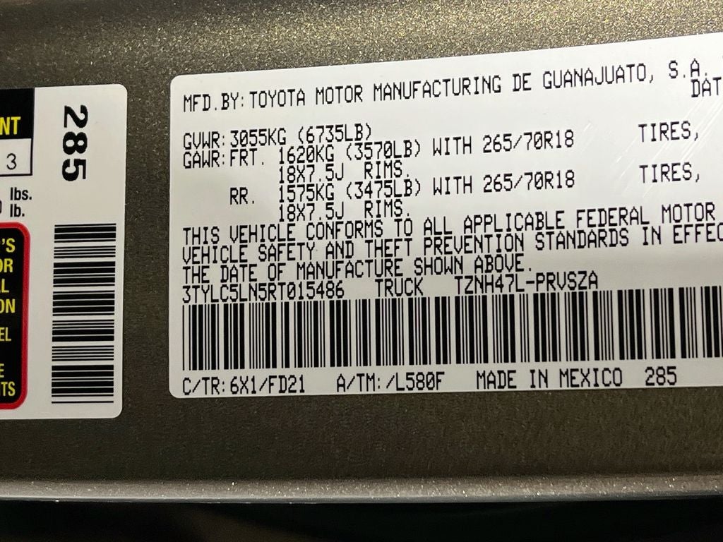 2024 Toyota Tacoma Hybrid TRD Off Road