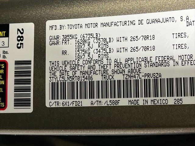 2024 Toyota Tacoma Hybrid TRD Off Road