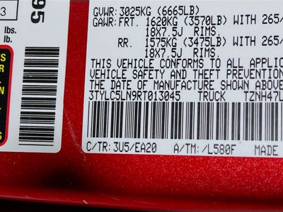 2024 Toyota Tacoma Hybrid TRD Sport