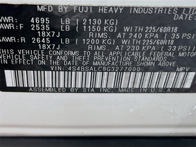 2016 Subaru Outback 2.5i Limited