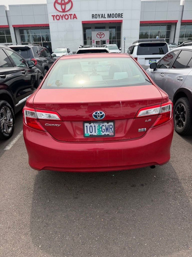 2012 Toyota Camry Hybrid XLE