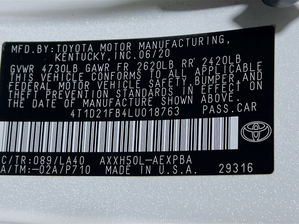 2020 Toyota Avalon Hybrid Limited
