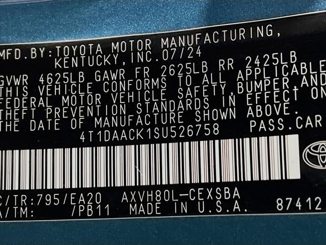 2025 Toyota Camry SE