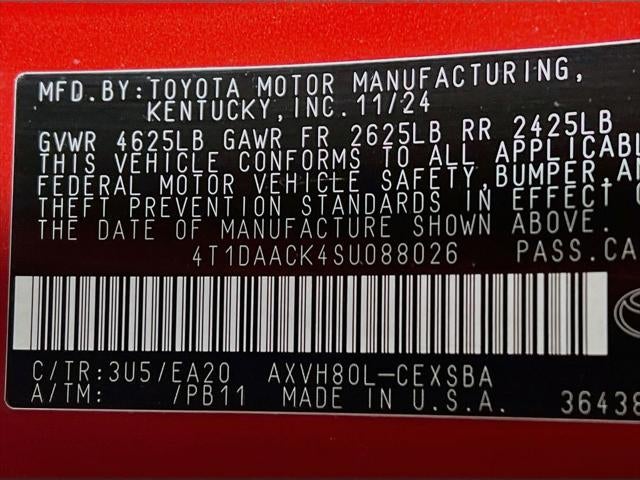 2025 Toyota Camry SE