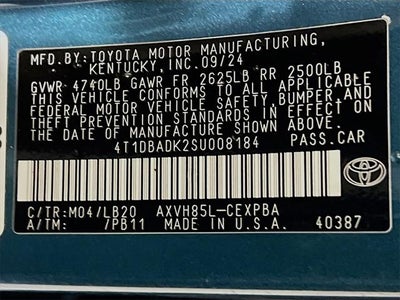 2025 Toyota Camry XSE