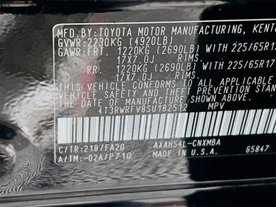 2025 Toyota RAV4 Hybrid XLE