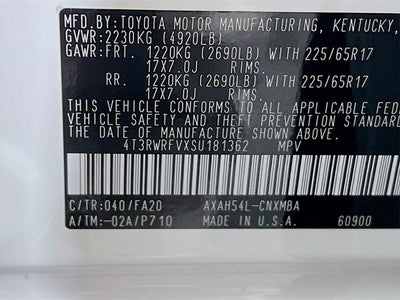 2025 Toyota RAV4 Hybrid XLE