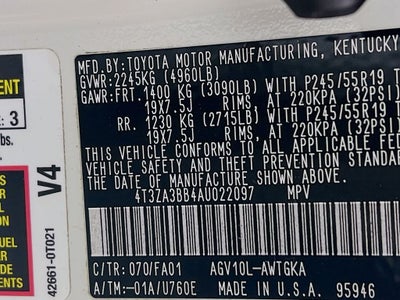 2010 Toyota Venza Base