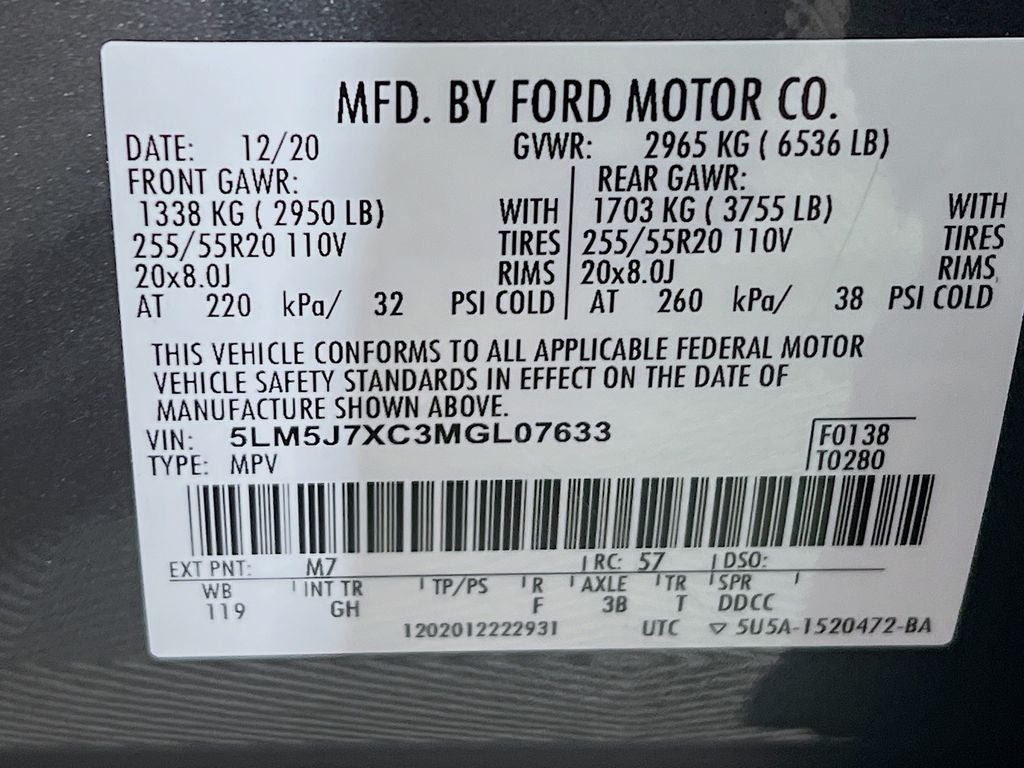 2021 Lincoln Aviator Reserve
