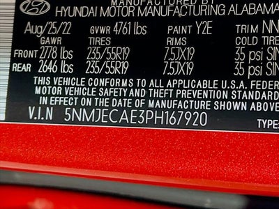 2023 Hyundai Tucson Limited