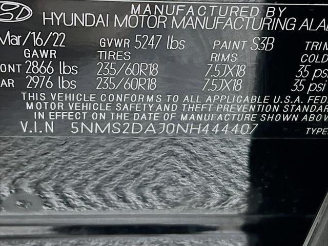 2022 Hyundai Santa Fe SEL