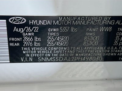 2023 Hyundai Santa Fe Calligraphy