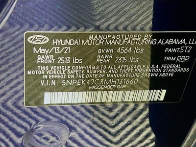 2021 Hyundai Sonata N Line