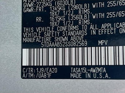 2025 Toyota Grand Highlander XLE