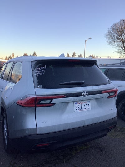 2025 Toyota Grand Highlander XLE