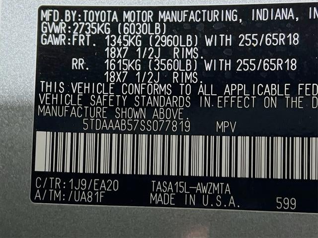 2025 Toyota Grand Highlander XLE