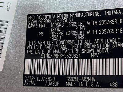 2021 Toyota Highlander XLE