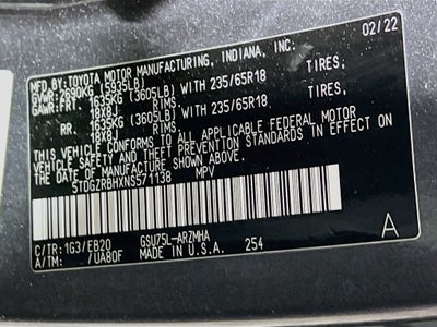 2022 Toyota Highlander XLE