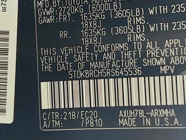2024 Toyota Highlander Hybrid XLE