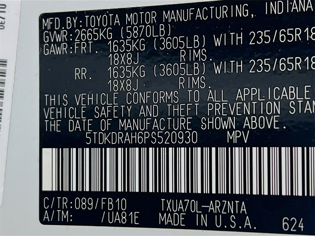 2023 Toyota Highlander L