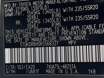 2024 Toyota Highlander XSE