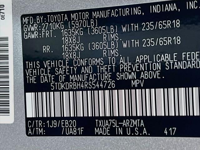 2024 Toyota Highlander XLE