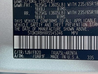 2024 Toyota Highlander LE