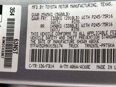 2019 Toyota Tacoma SR
