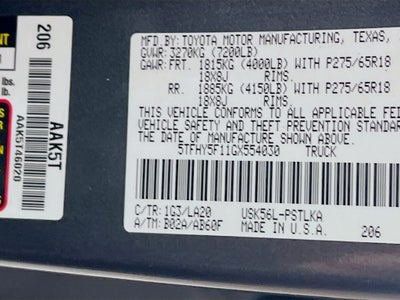 2016 Toyota Tundra Limited CrewMax