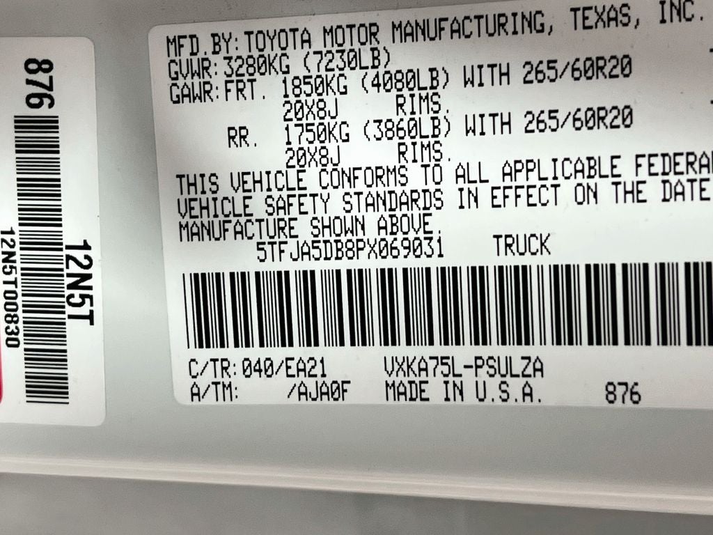 2023 Toyota Tundra Limited