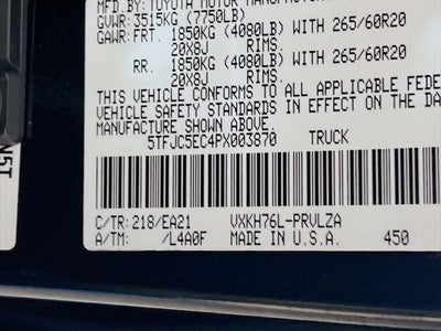 2023 Toyota Tundra Hybrid Limited