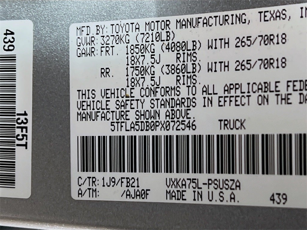 2023 Toyota Tundra SR5