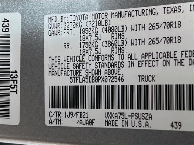 2023 Toyota Tundra SR5