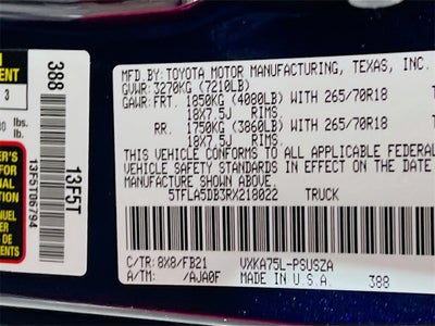 2024 Toyota Tundra SR5