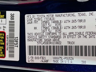 2024 Toyota Tundra SR5