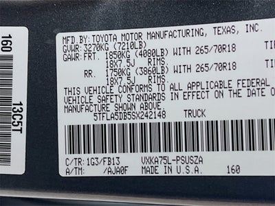 2025 Toyota Tundra SR5