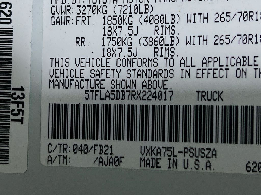 2024 Toyota Tundra SR5