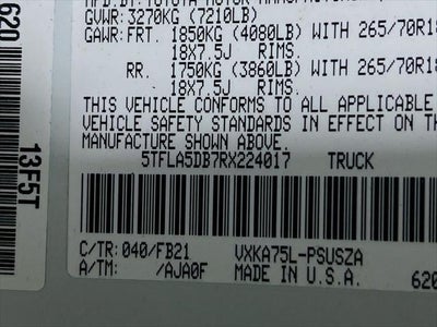 2024 Toyota Tundra SR5