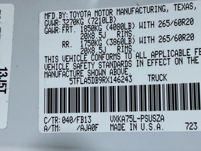 2024 Toyota Tundra SR5