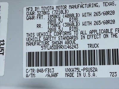 2024 Toyota Tundra SR5